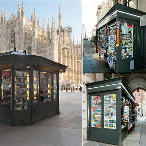 Milans Kiosk und Postladen .